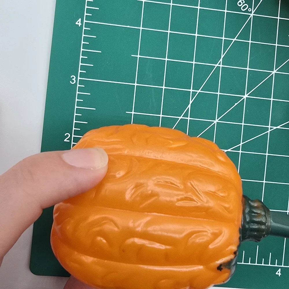 Vintage Halloween Blow Mold 20 Pumpkin Jack O Lantern String Lights